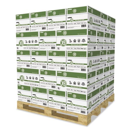 Boise X-9 Multi-Use Copy Paper, 92 Bright, 20lb, 8.5 x 11, White, PK200000 OX9001PLT